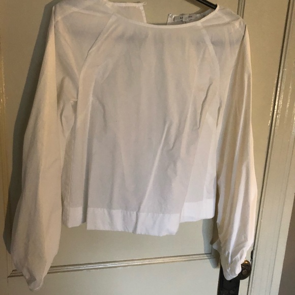 Babaton white cotton top - Picture 5 of 5